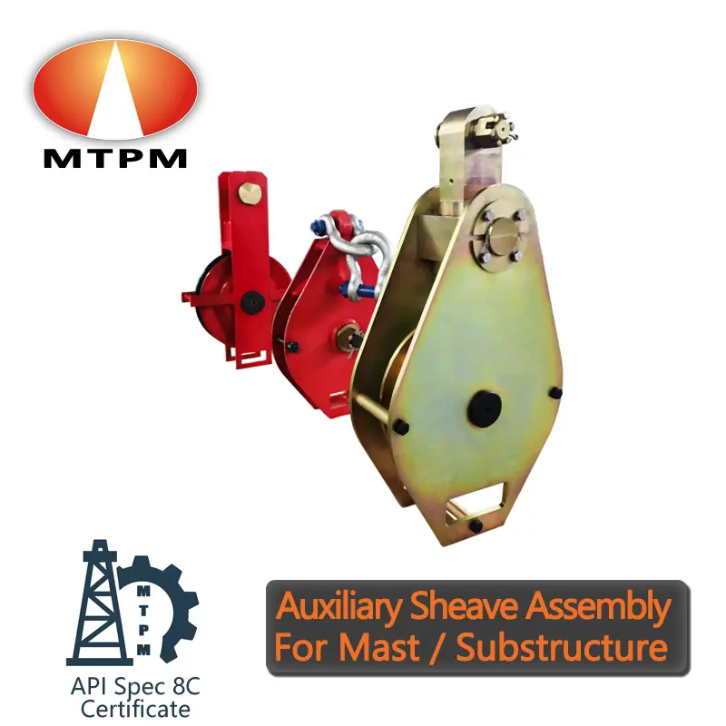 Auxiliary Sheave Assembly for Drilling Rigs